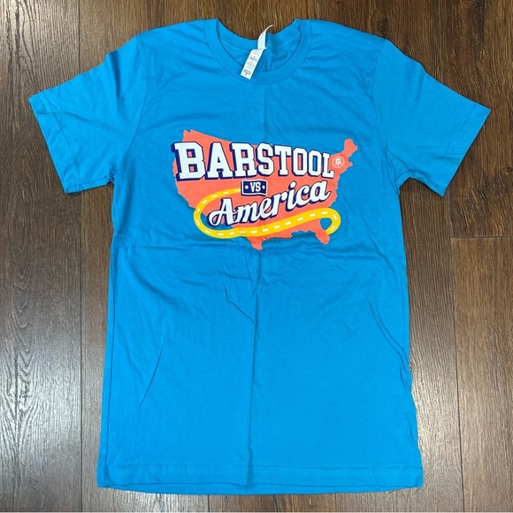 Canvas “Barstool of America” tee SZ MED - Picture 1 of 4